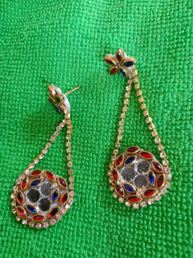 STUNNING GUJARATI ABHALA DANGLARS FOR WOMEN