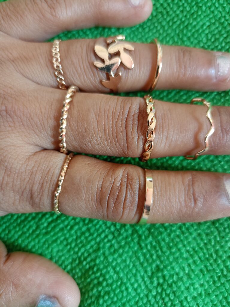 GORGEOUS COMBO OF PREMIUM EIGHT RINGS FOR WOMEN